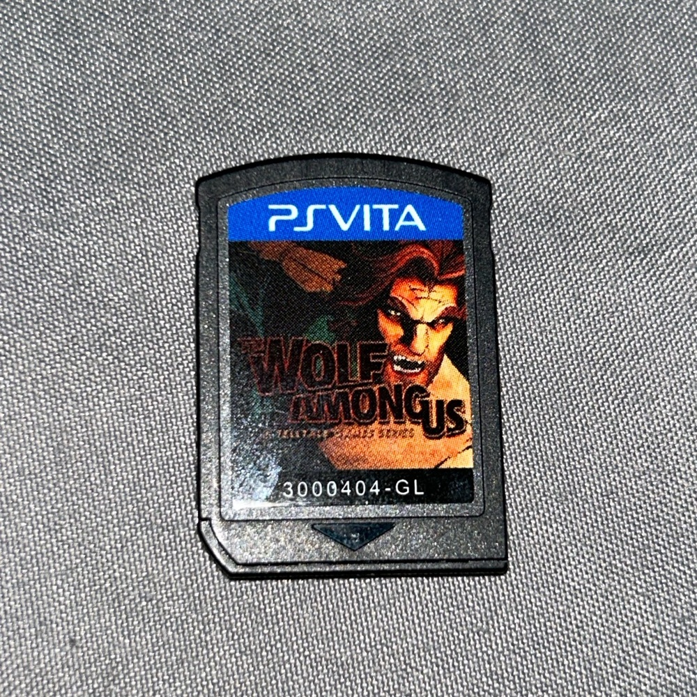 Sony PS Vita Game Card - The Wolf Among Us